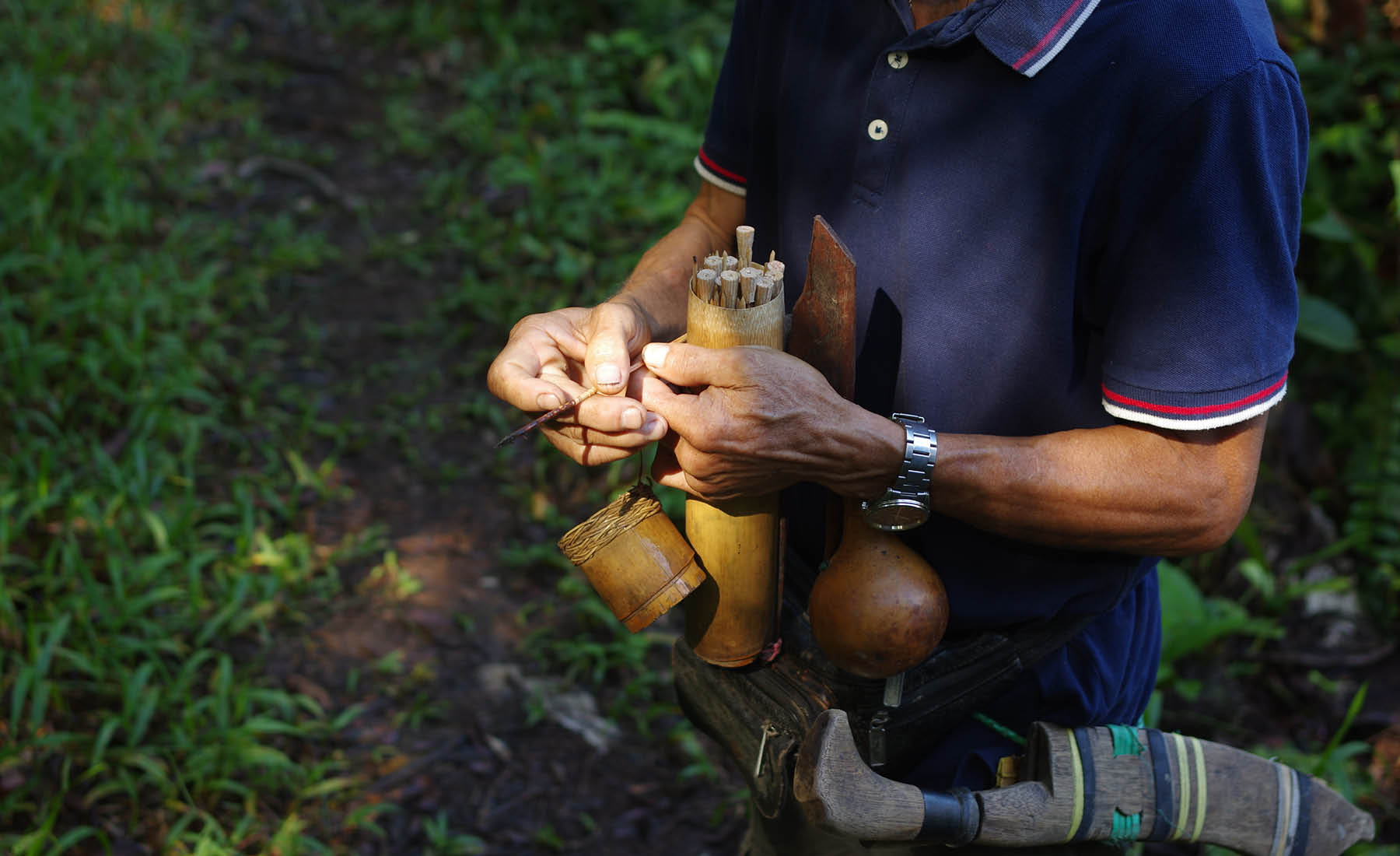 Die Lebensart der Penan hängt seit jeher vom Wald ab